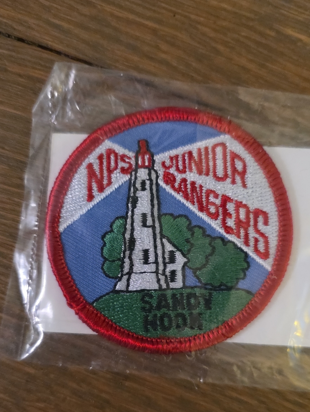 NPS Junior Rangers Sandy Hook Embroidered Patch - NEW